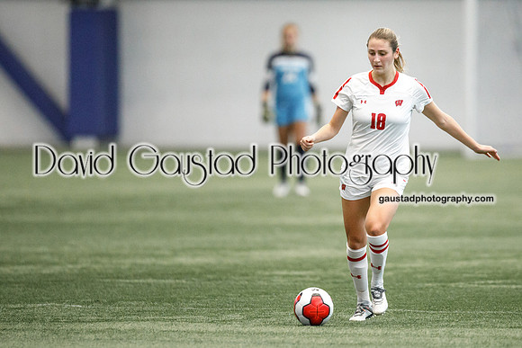 Halle Fiedler Wisconsin Women's Soccer Team vs. Purdue