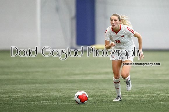 Halle Fiedler Wisconsin Women's Soccer Team vs. Purdue