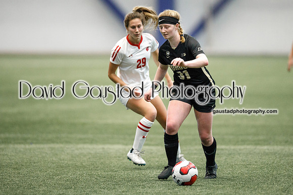 Wisconsin Women's Soccer Team vs. Purdue 03/08/2021