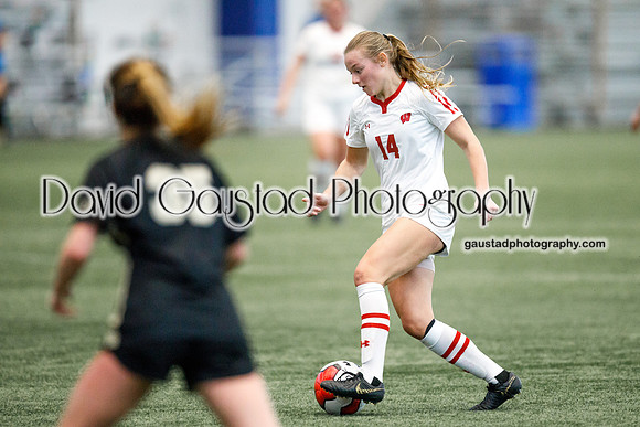 Maia Cella Wisconsin Women's Soccer Team vs. Purdue