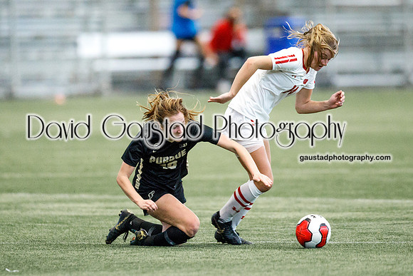 Maia Cella Wisconsin Women's Soccer Team vs. Purdue