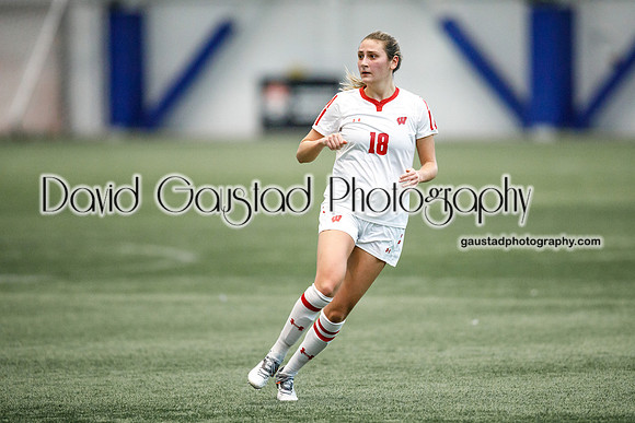Halle Fiedler Wisconsin Women's Soccer Team vs. Purdue
