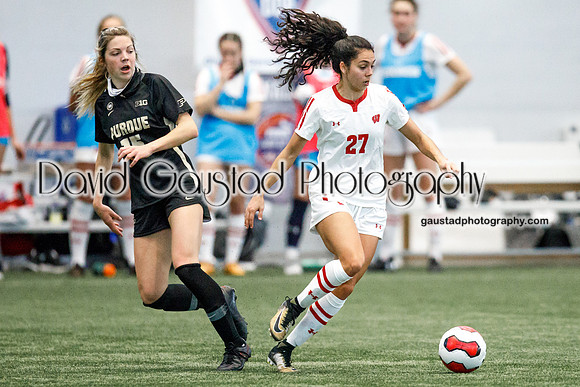 Izzy Verdugo Wisconsin Women's Soccer Team vs. Purdue