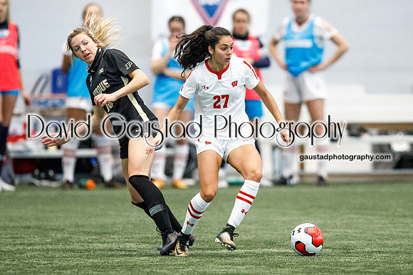 Izzy Verdugo Wisconsin Women's Soccer Team vs. Purdue
