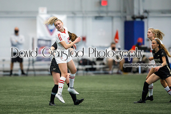 Wisconsin Women's Soccer Team vs. Purdue 03/08/2021