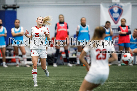 Wisconsin Women's Soccer Team vs. Purdue 03/08/2021