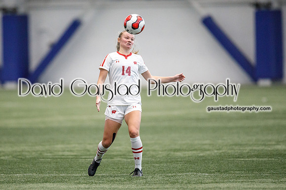 Maia Cella Wisconsin Women's Soccer Team vs. Purdue