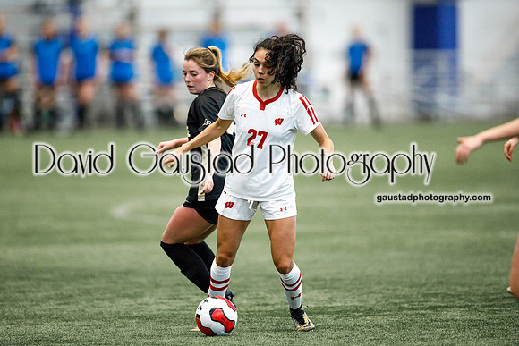 Izzy Verdugo Wisconsin Women's Soccer Team vs. Purdue 03/08/2021