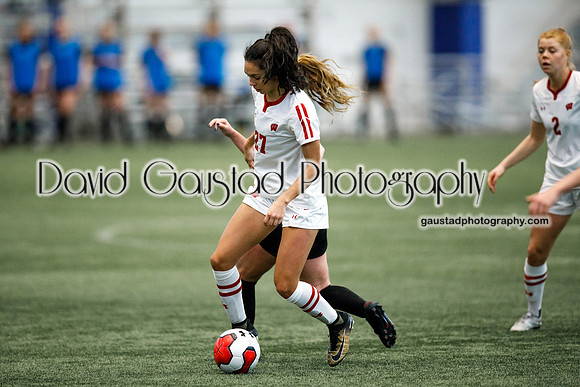 Izzy Verdugo Wisconsin Women's Soccer Team vs. Purdue 03/08/2021