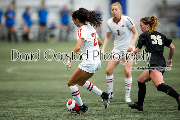 Izzy Verdugo Wisconsin Women's Soccer Team vs. Purdue 03/08/2021