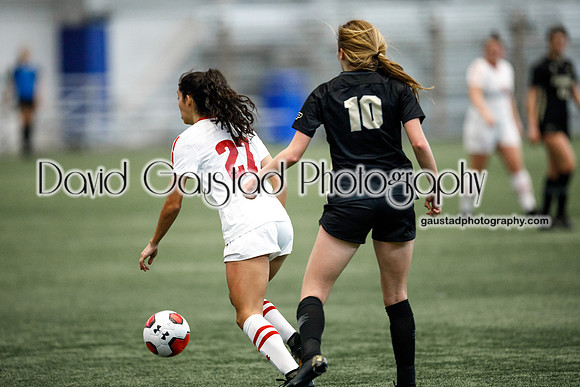 Izzy Verdugo Wisconsin Women's Soccer Team vs. Purdue 03/08/2021