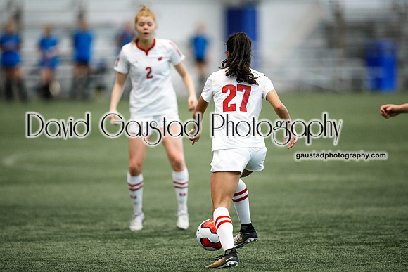 Izzy Verdugo Wisconsin Women's Soccer Team vs. Purdue 03/08/2021