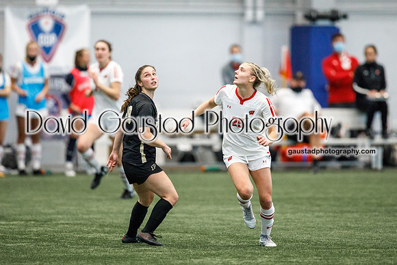 Wisconsin Women's Soccer Team vs. Purdue 03/08/2021