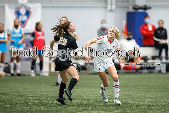 Wisconsin Women's Soccer Team vs. Purdue 03/08/2021