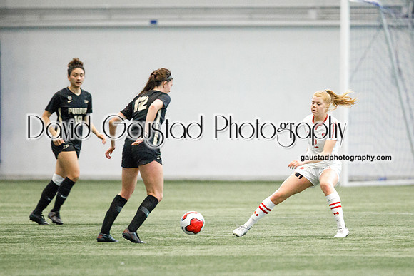 Wisconsin Women's Soccer Team vs. Purdue 03/08/2021