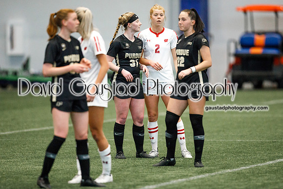 Wisconsin Women's Soccer Team vs. Purdue 03/08/2021