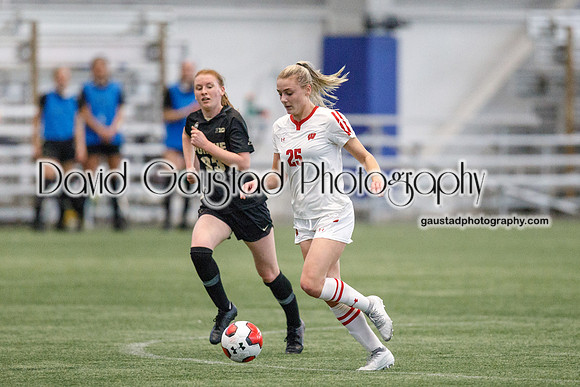 Cammie Murtha Wisconsin Women's Soccer Team vs. Purdue