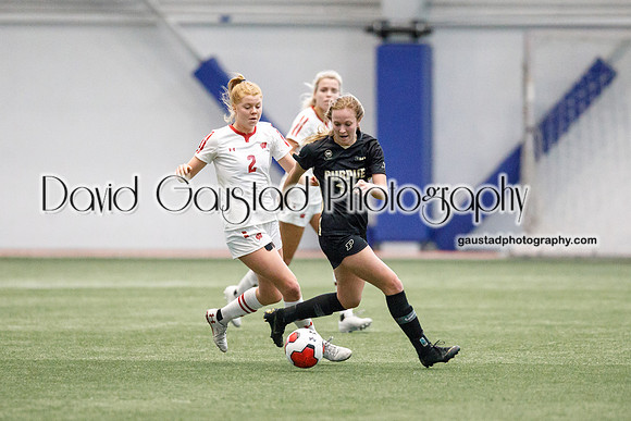 Emma Jaskaniec Wisconsin Women's Soccer Team vs. Purdue
