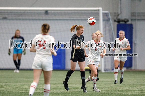 Wisconsin Women's Soccer Team vs. Purdue 03/08/2021