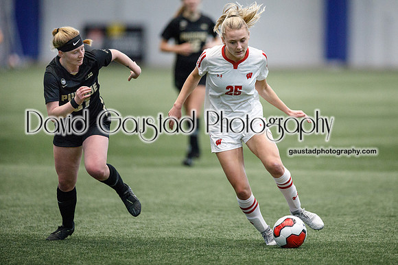 Cammie Murtha Wisconsin Women's Soccer Team vs. Purdue
