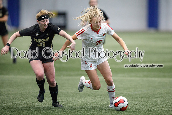 Cammie Murtha Wisconsin Women's Soccer Team vs. Purdue