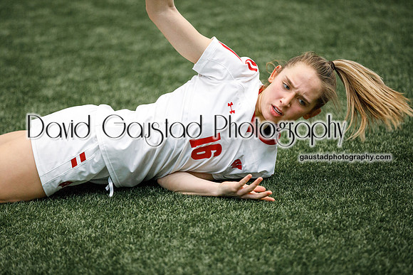 Gabrielle Gabby Green Wisconsin Women's Soccer Team vs. Purdue