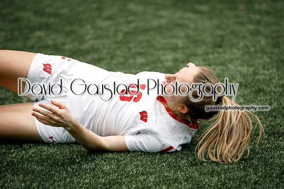 Gabrielle Gabby Green Wisconsin Women's Soccer Team vs. Purdue