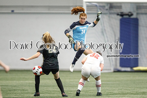 Jordyn Bloomer Wisconsin Women's Soccer Team vs. Purdue
