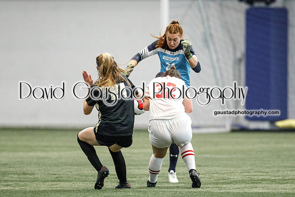 Jordyn Bloomer Wisconsin Women's Soccer Team vs. Purdue