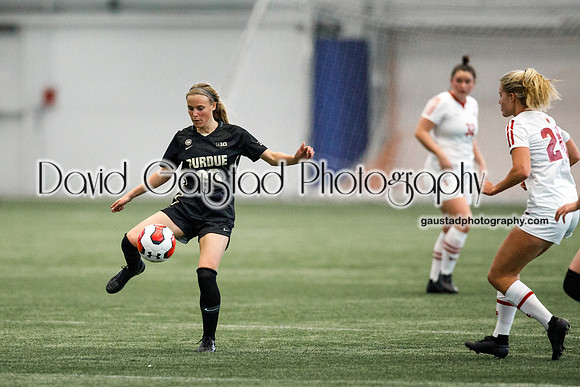 Wisconsin Women's Soccer Team vs. Purdue 03/08/2021