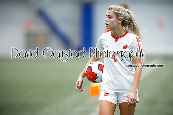 Macy Monticello Wisconsin Women's Soccer Team vs. Purdue