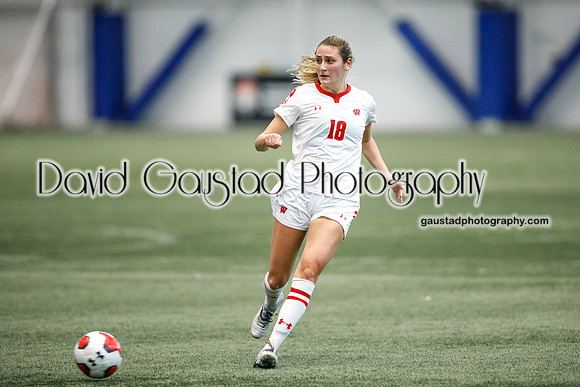 Halle Fiedler Wisconsin Women's Soccer Team vs. Purdue