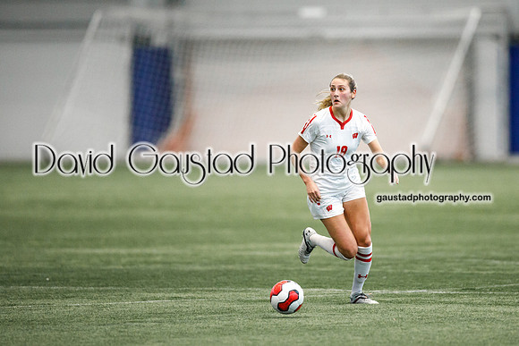 Halle Fiedler Wisconsin Women's Soccer Team vs. Purdue