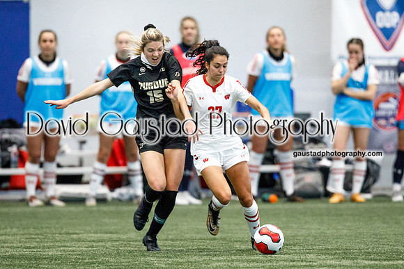 Izzy Verdugo Wisconsin Women's Soccer Team vs. Purdue