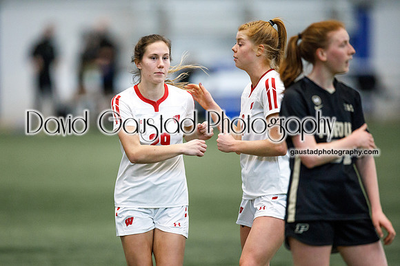 Wisconsin Women's Soccer Team vs. Purdue 03/08/2021