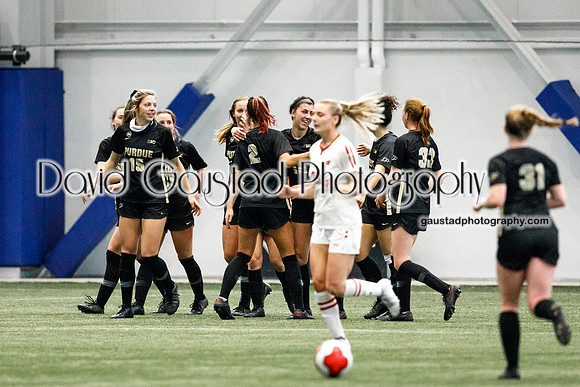 Wisconsin Women's Soccer Team vs. Purdue 03/08/2021
