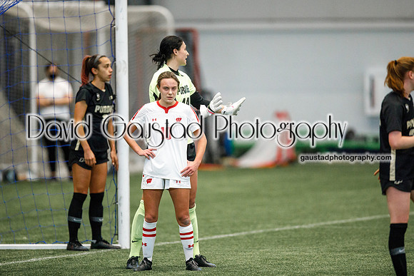 Wisconsin Women's Soccer Team vs. Purdue 03/08/2021