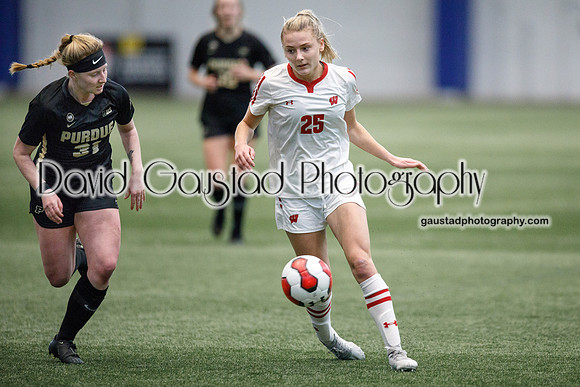 Cammie Murtha Wisconsin Women's Soccer Team vs. Purdue