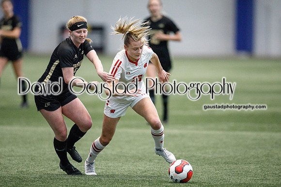 Cammie Murtha Wisconsin Women's Soccer Team vs. Purdue