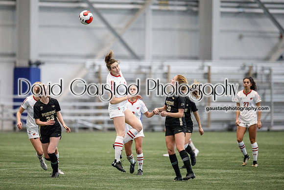 Wisconsin Women's Soccer Team vs. Purdue 03/08/2021