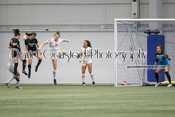 Wisconsin Women's Soccer Team vs. Purdue 03/08/2021