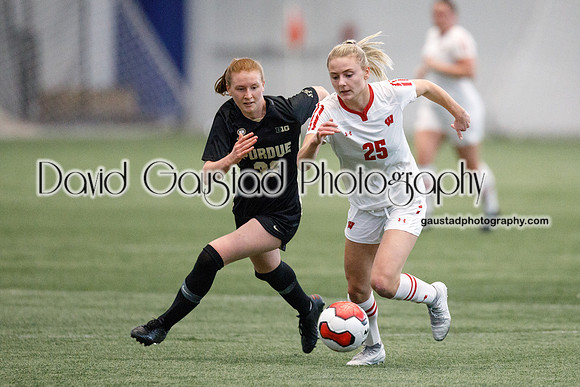 Cammie Murtha Wisconsin Women's Soccer Team vs. Purdue