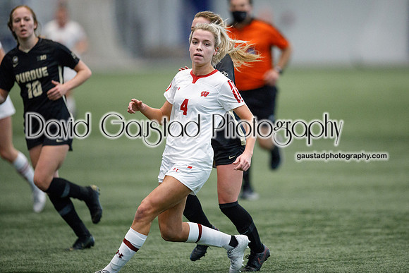 Macy Monticello Wisconsin Women's Soccer Team vs. Purdue