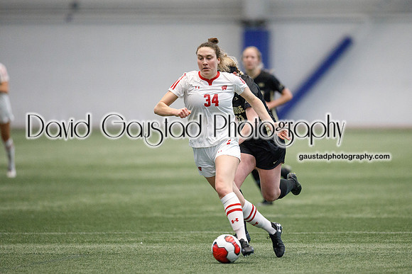 Claire Odmark Wisconsin Women's Soccer Team vs. Purdue 03/08/2021