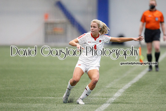Wisconsin Women's Soccer Team vs. Purdue 03/08/2021