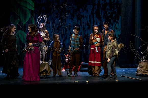 DeForest Area High School Drama Club - The Lion, The Witch and The Wardrobe - 2017