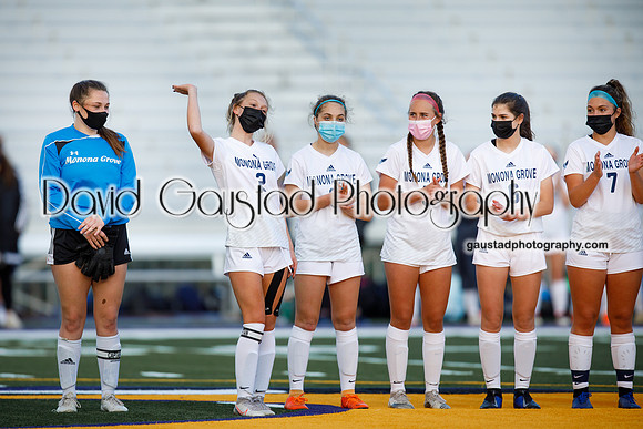 DeForest Girls Varsity Soccer vs Monona Grove May 2021
