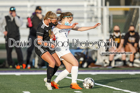 DeForest Girls Varsity Soccer vs Monona Grove May 2021