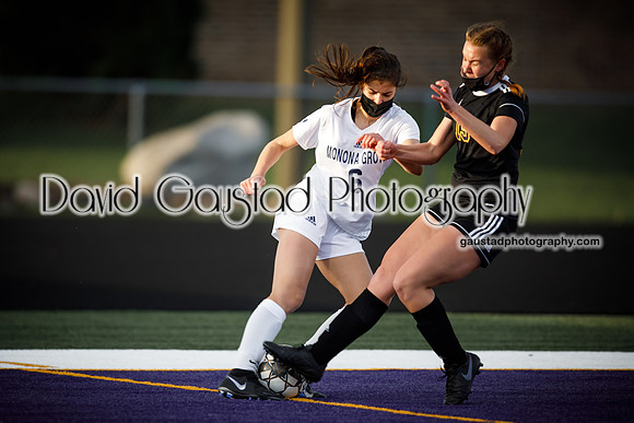 DeForest Girls Varsity Soccer vs Monona Grove May 2021