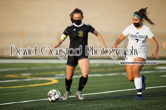 DeForest Girls Varsity Soccer vs Monona Grove May 2021